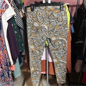 Ann Taylor Loft Abstract Print Pants